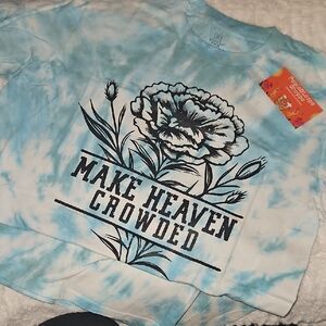 George Blue Tie-Dye Graphic Tee